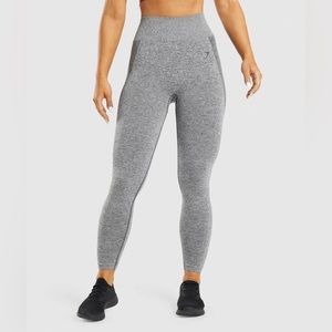 NWOT Gymshark Flex High Waisted Leggings size Small; Grey + Blue